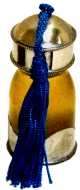 Huile d'Argan 100% naturelle conditionnee dans une jolie bouteille artisanale en verre - Argan Oil - 35 ml