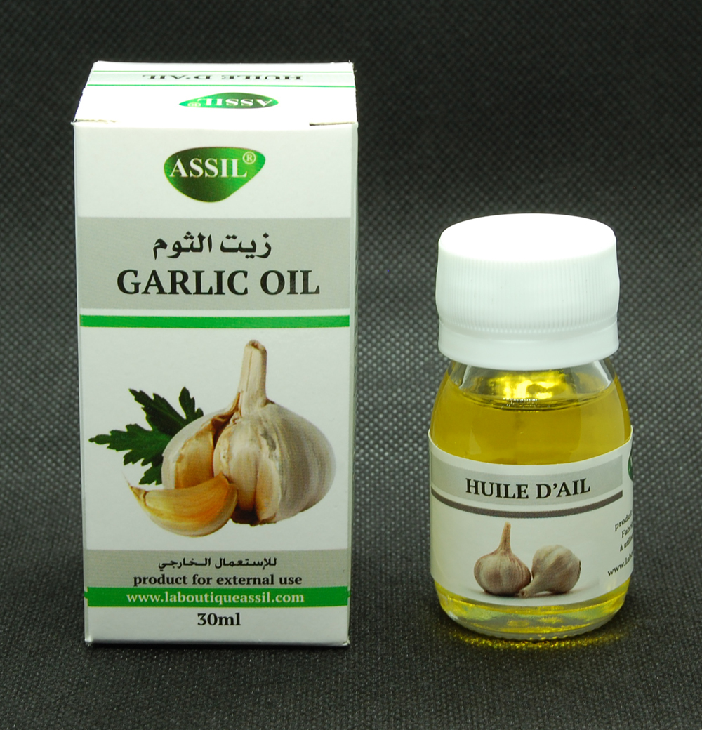 Huile d'ail pour la peau et les cheveux (30 ml) - Garlic Oil
