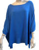 Tunique de couleur bleue pour femme - Taille standard