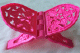 Porte Livre en plastique de couleur rose fuchsia