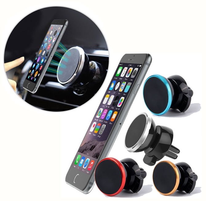 Support Téléphone magnétique universel pour voiture - Compatible mobiles  iPhone/Samsun
