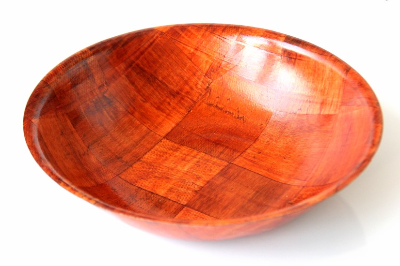Grand plat creux en bois (50 cm) - Gassaa
