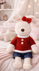 Peluche/Doudou Lapin Jamila + Livre "J’apprends ma religion avec la famille Arnoube" Peluche/Doudou Lapin Jamila + Livre "J’apprends ma religion avec la famille Arnoube"