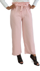 Pantalon elastique avec ceinture - Couleur Rose