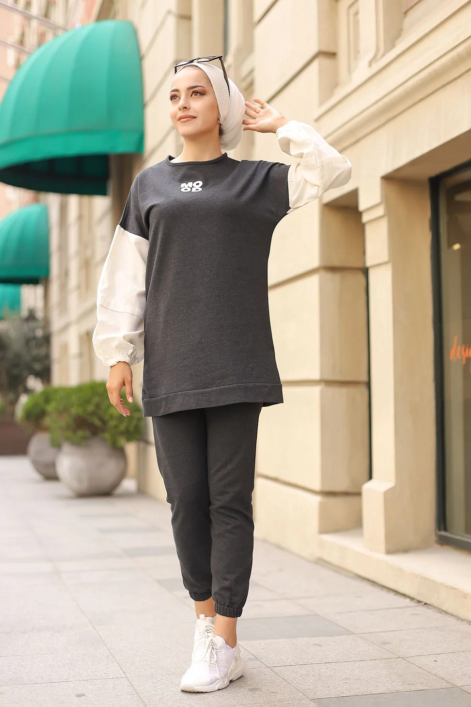Femme Vêtements Articles de sport et dentraînement Sweats Sweat-shirt Polaire Dondup en coloris Gris 