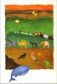 Carte postale Les animaux du Livre [CC22]