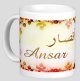 Mug prenom arabe feminin "Ansar"