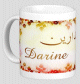 Mug prenom arabe feminin "Darine"