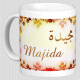 Mug prenom arabe feminin "Majida"