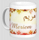 Mug prenom arabe feminin "Meriem"