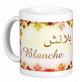 Mug prenom francais feminin "Blanche"