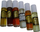 Pack 6 parfums a bille Musc differents de la marque MUSC D'OR (Muscs concentres 8 ml)